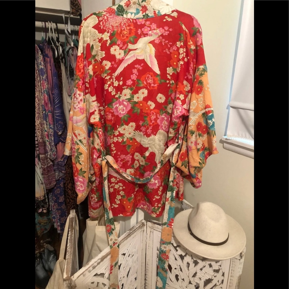 ✌🏼Spell Designs Delilah Patchwork Kimono OS - Picture 3 of 7